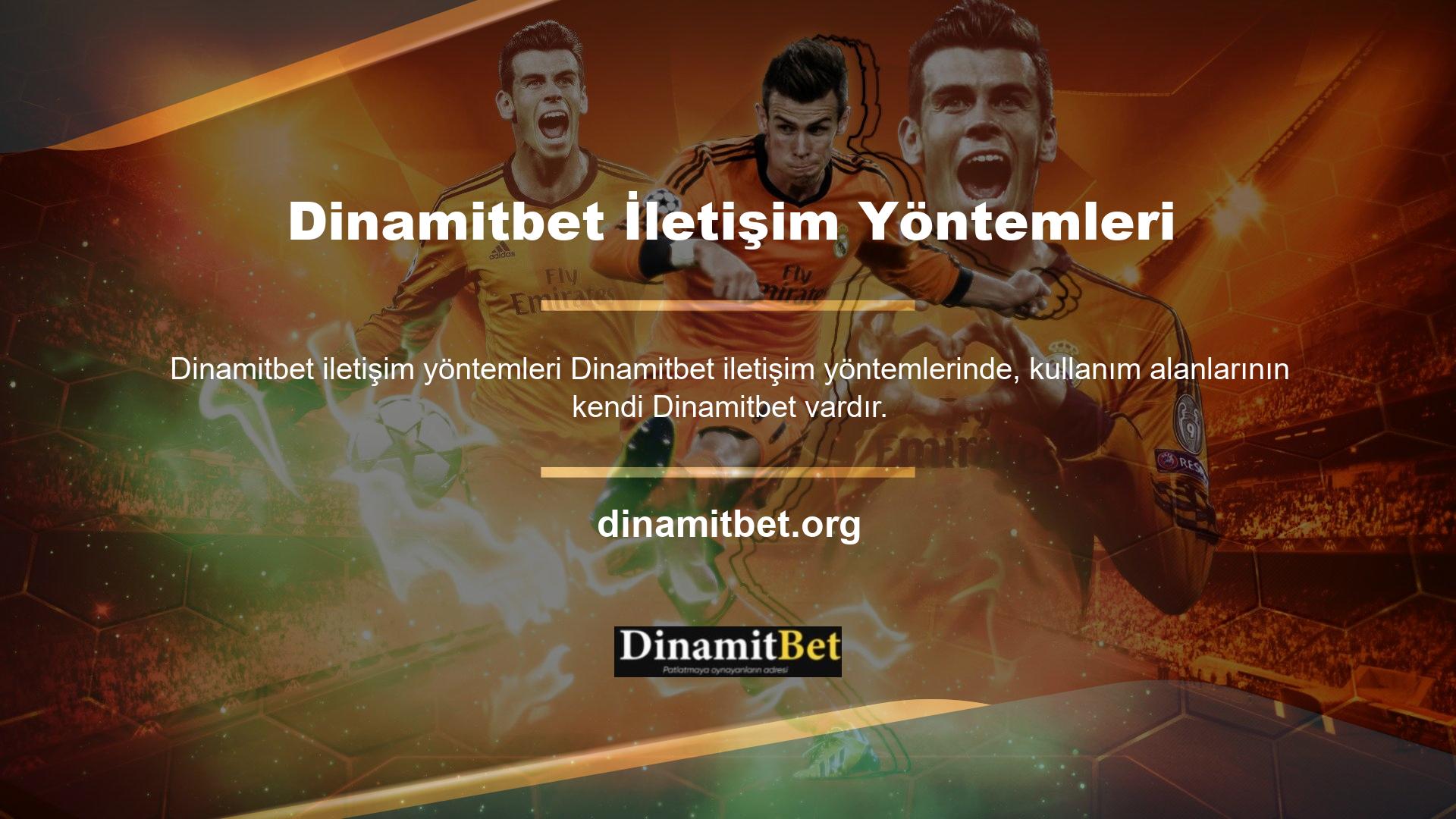 Dinamitbet güvenlik sistemleri ve iletişim işlevlerinde kendi kuralları dahilinde hizmet sunar